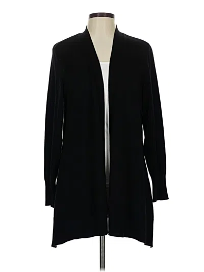 Pre-owned Chico's Kimono In Black