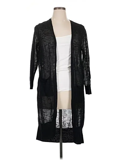 Pre-owned Chico's Kimono In Black