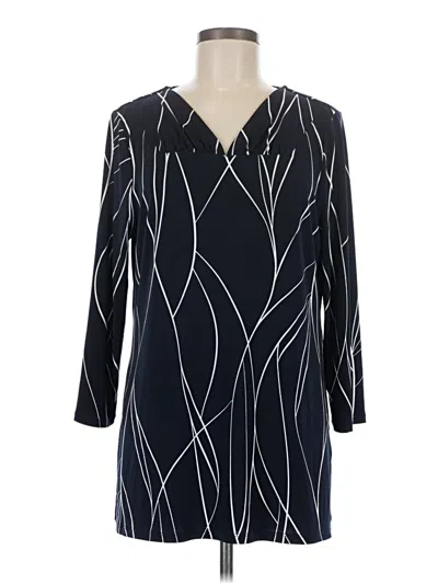 Pre-owned Chico's Kimono In Black