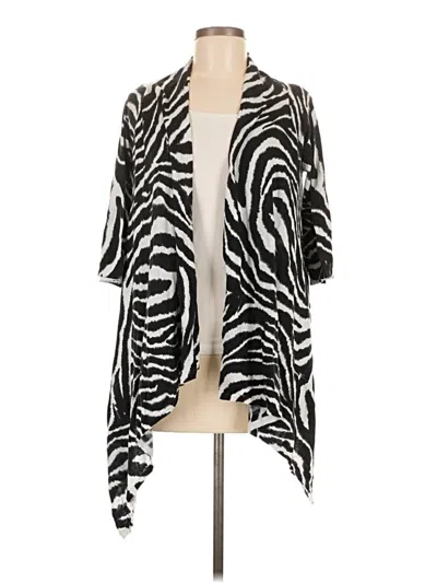 Pre-owned Chico's Kimono In Black