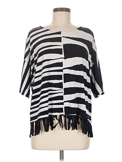 Pre-owned Chico's Kimono In Black
