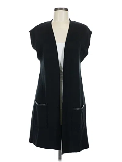 Pre-owned Chico's Kimono In Black