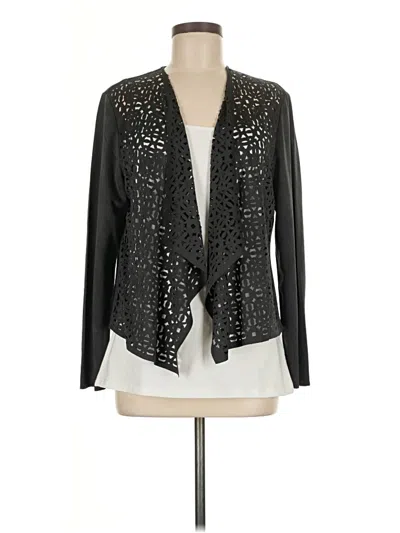 Pre-owned Chico's Kimono In Black