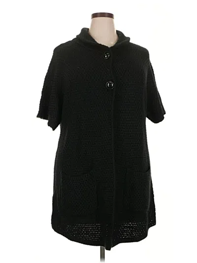 Pre-owned Chico's Kimono In Black