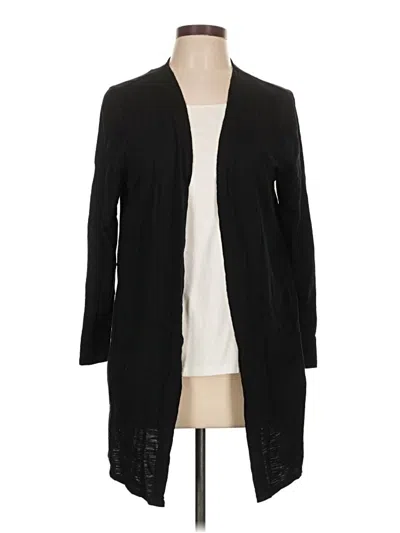Pre-owned Chico's Kimono In Black