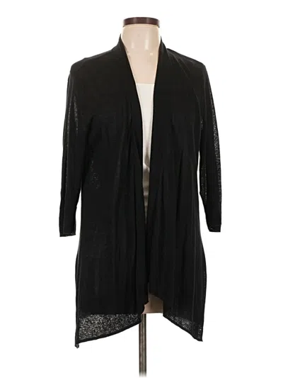 Pre-owned Chico's Kimono In Black