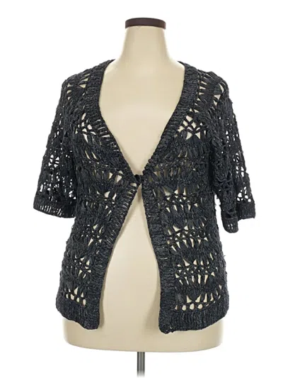 Pre-owned Chico's Kimono In Black