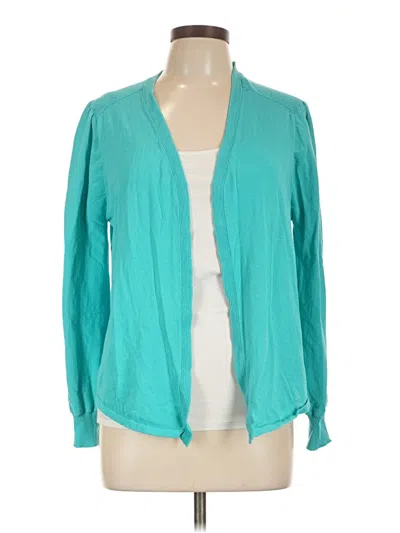 Pre-owned Chico's Kimono In Blue