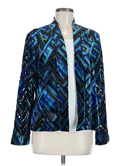 Pre-owned Chico's Kimono In Blue