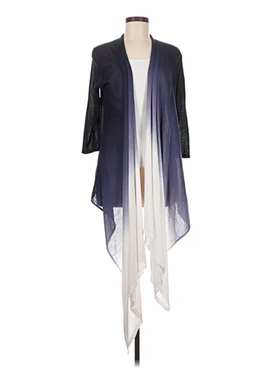 Pre-owned Chico's Kimono In Blue