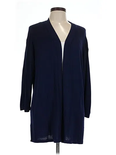 Pre-owned Chico's Kimono In Blue