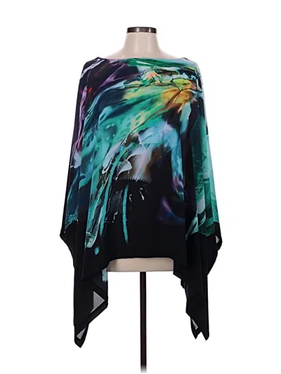 Pre-owned Chico's Kimono In Blue