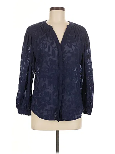 Pre-owned Chico's Kimono In Blue