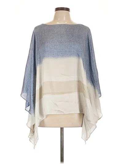 Pre-owned Chico's Kimono In Blue