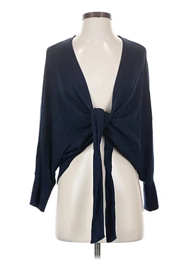 Pre-owned Chico's Kimono In Blue