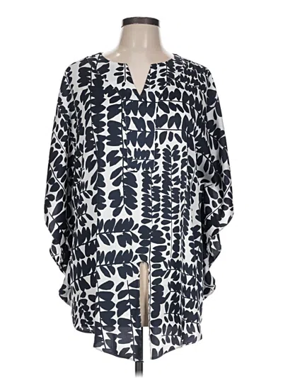 Pre-owned Chico's Kimono In Blue