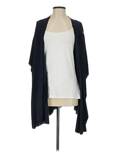 Pre-owned Chico's Kimono In Blue