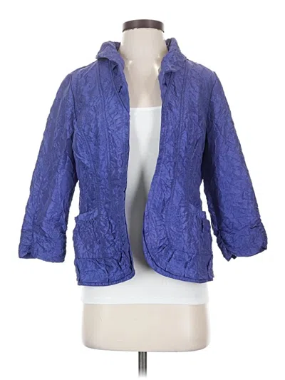 Pre-owned Chico's Kimono In Blue