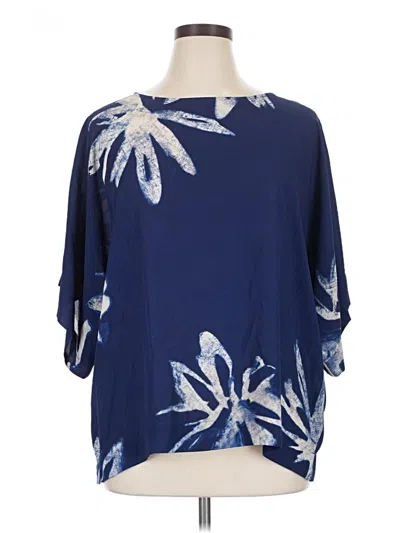 Pre-owned Chico's Kimono In Blue