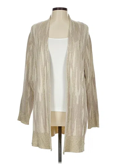 Pre-owned Chico's Kimono In Brown