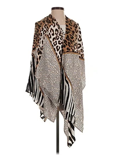 Pre-owned Chico's Kimono In Brown