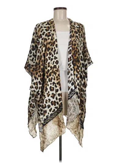 Chico's Kimono In Animal Print