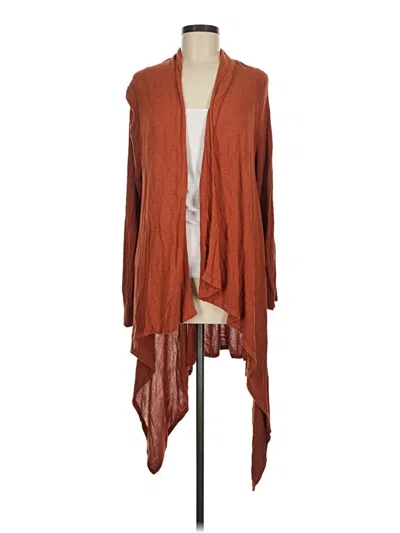 Pre-owned Chico's Kimono In Brown