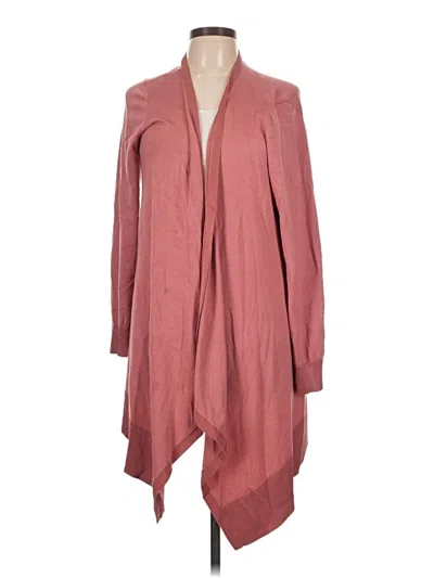 Pre-owned Chico's Kimono In Burgundy