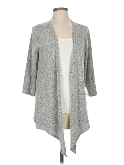 Pre-owned Chico's Kimono In Gray