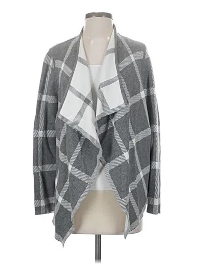 Pre-owned Chico's Kimono In Gray