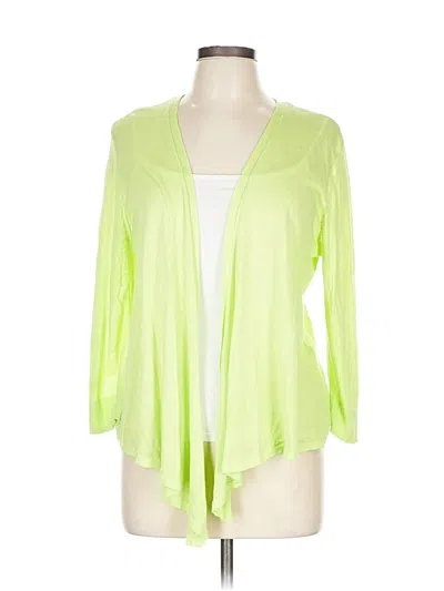 Pre-owned Chico's Kimono In Green