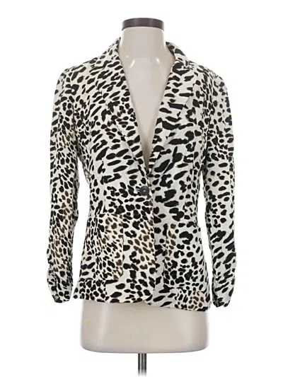 Pre-owned Chico's Kimono In Ivory