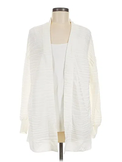 Pre-owned Chico's Kimono In Ivory