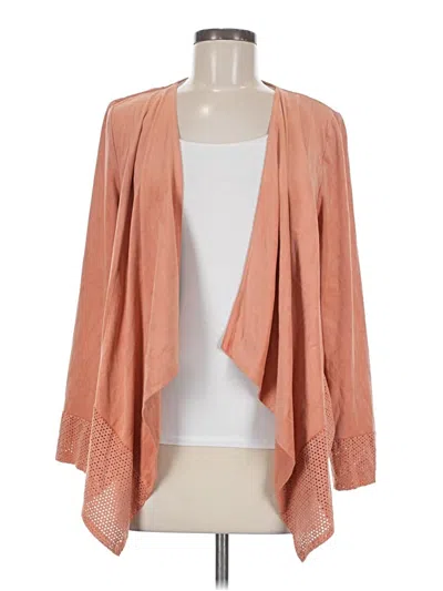 Pre-owned Chico's Kimono In Orange