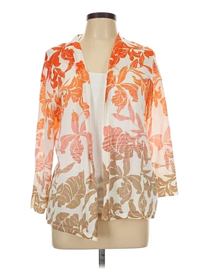 Chico's Kimono In Orange