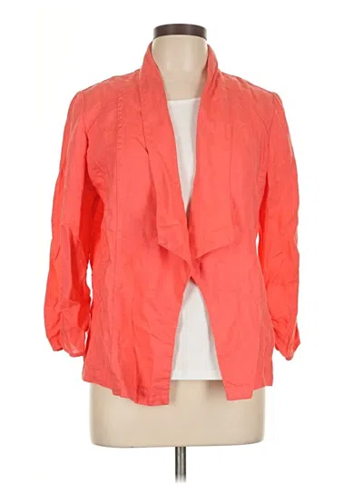 Pre-owned Chico's Kimono In Orange
