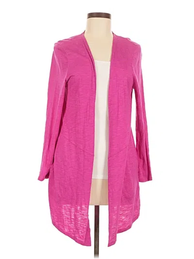 Pre-owned Chico's Kimono In Pink