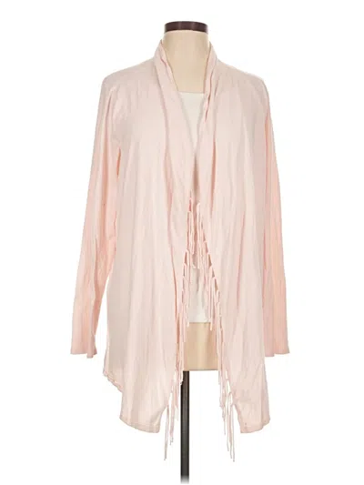 Pre-owned Chico's Kimono In Pink