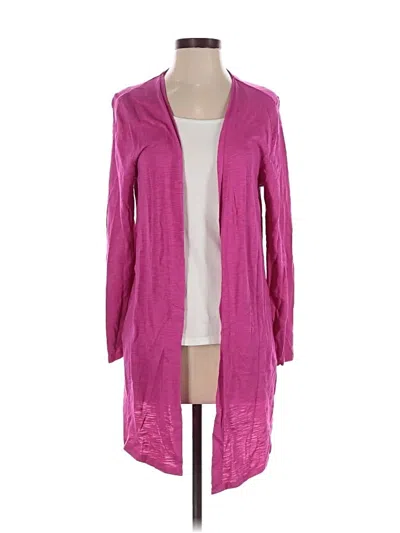 Pre-owned Chico's Kimono In Pink
