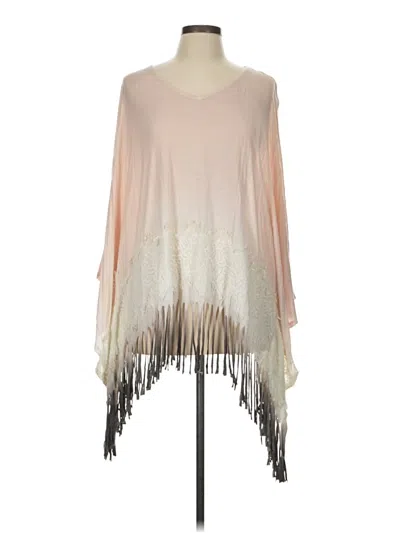 Pre-owned Chico's Kimono In Pink