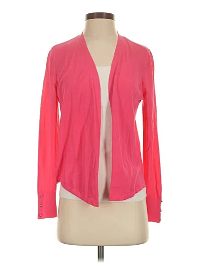 Pre-owned Chico's Kimono In Pink