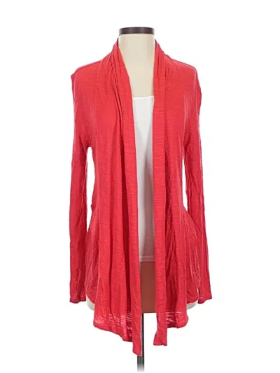 Pre-owned Chico's Kimono In Red