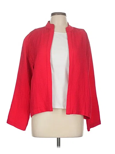 Pre-owned Chico's Kimono In Red