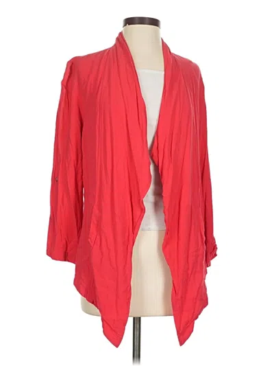 Pre-owned Chico's Kimono In Red