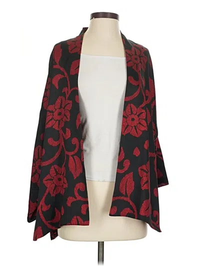 Pre-owned Chico's Kimono In Red