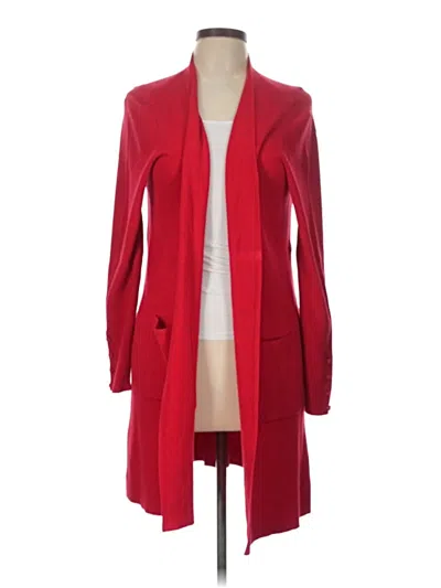 Pre-owned Chico's Kimono In Red