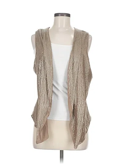 Pre-owned Chico's Kimono In Silver