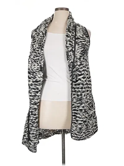 Pre-owned Chico's Kimono In Silver