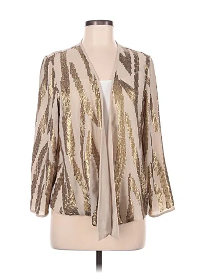 Pre-owned Chico's Kimono In Silver