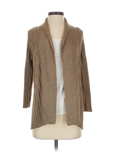 Pre-owned Chico's Kimono In Tan